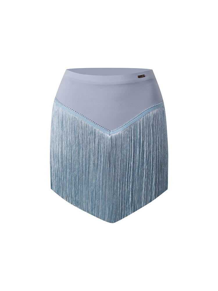 Angular Fringe Skirt #2213