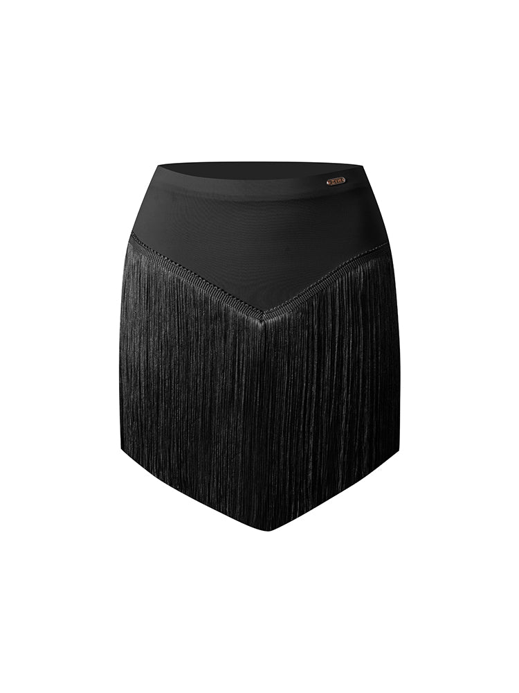 Angular Fringe Skirt #2213