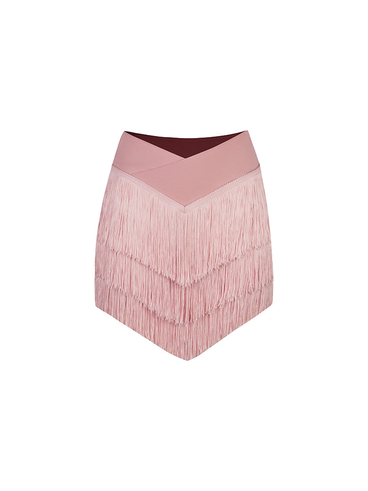 Luxe Fringe Skirt #24067