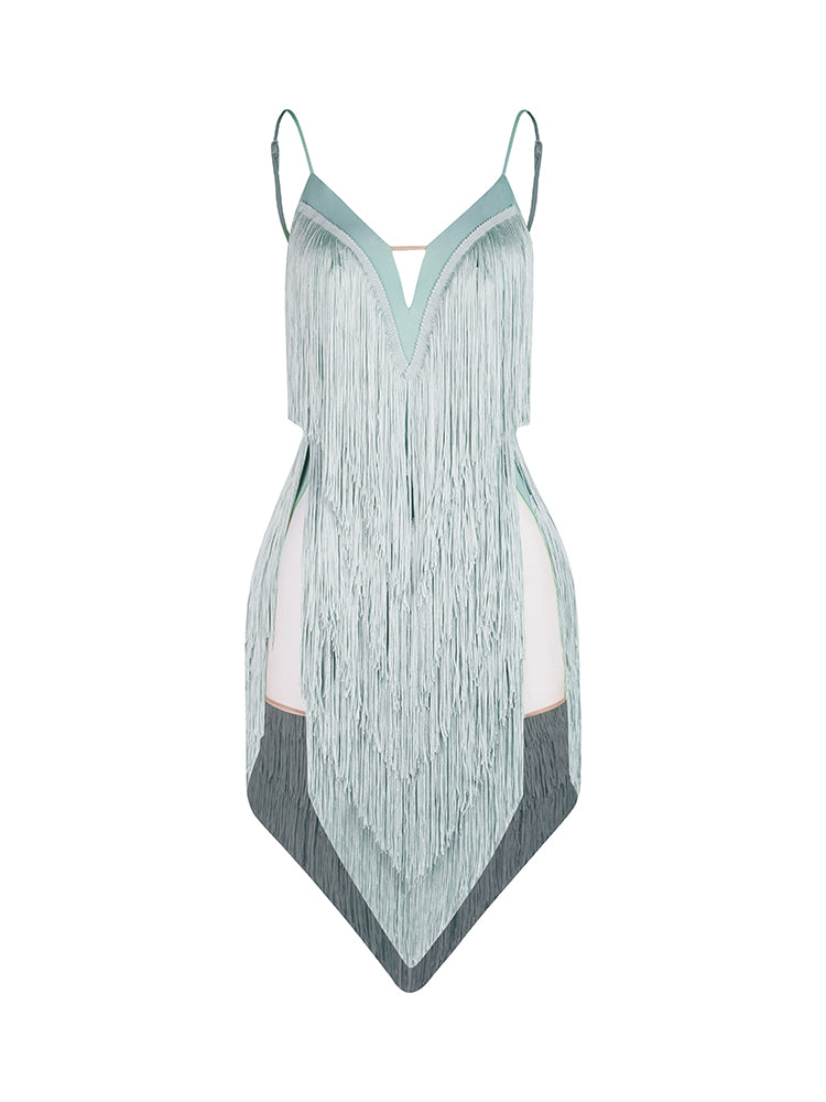 Oasis Fringe Dress #2420