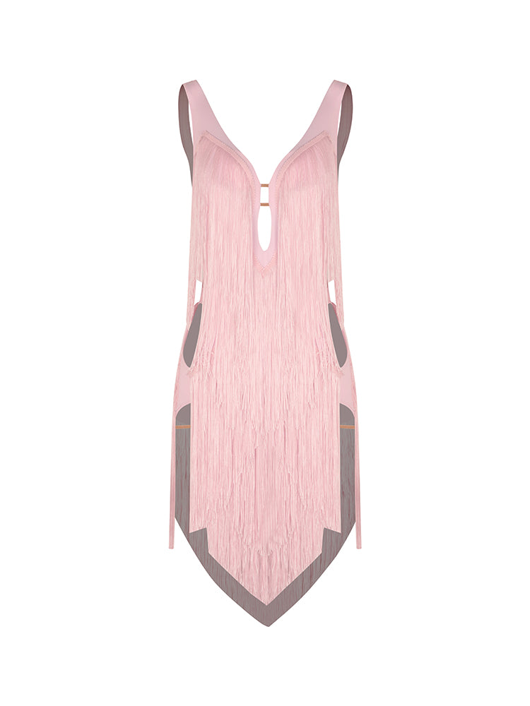 Diva Fringe Dress #25001