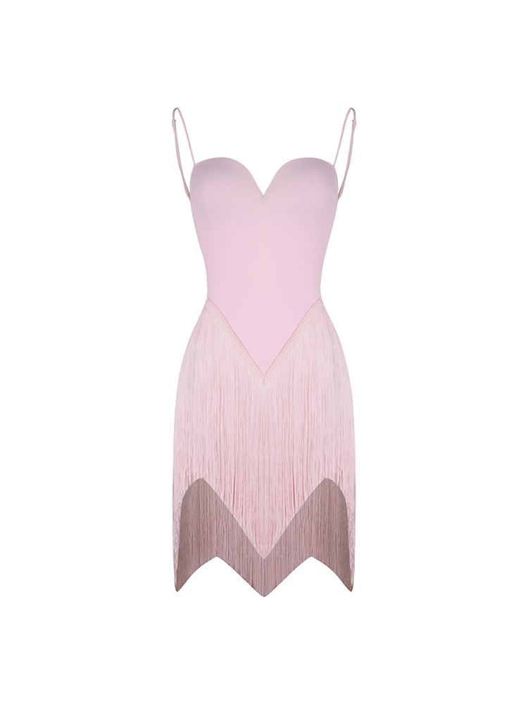 Sway Fringe Dress #25003