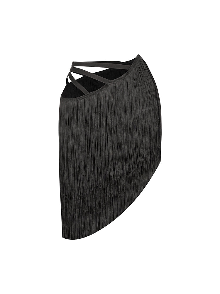 Highlight Fringe Skirt #25015