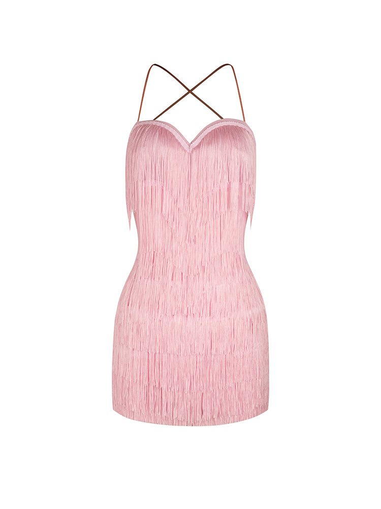 Lush Fringe Dress #25020
