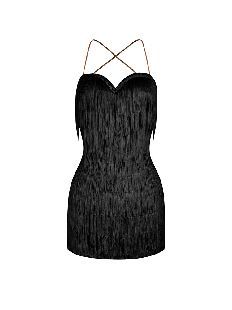 Lush Fringe Dress #25020