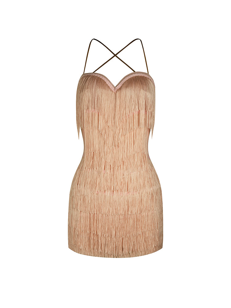 Lush Fringe Dress #25020
