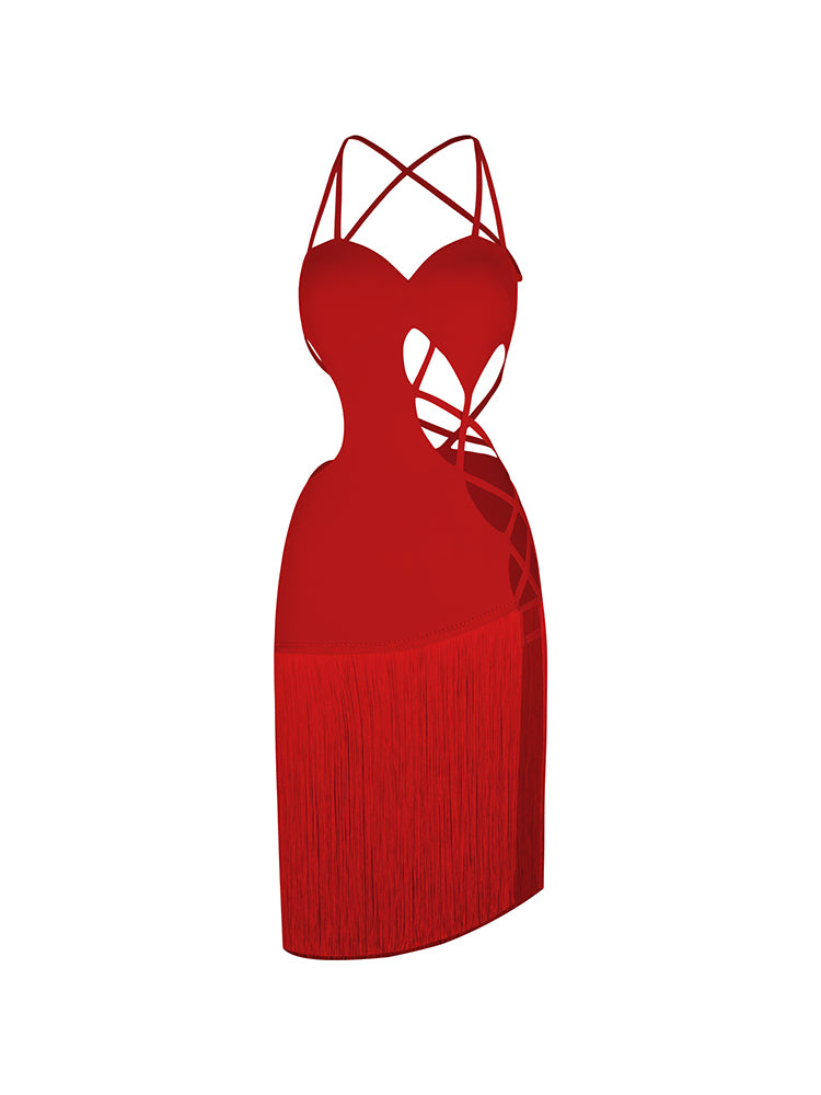 Viva Fringe Dress #25021