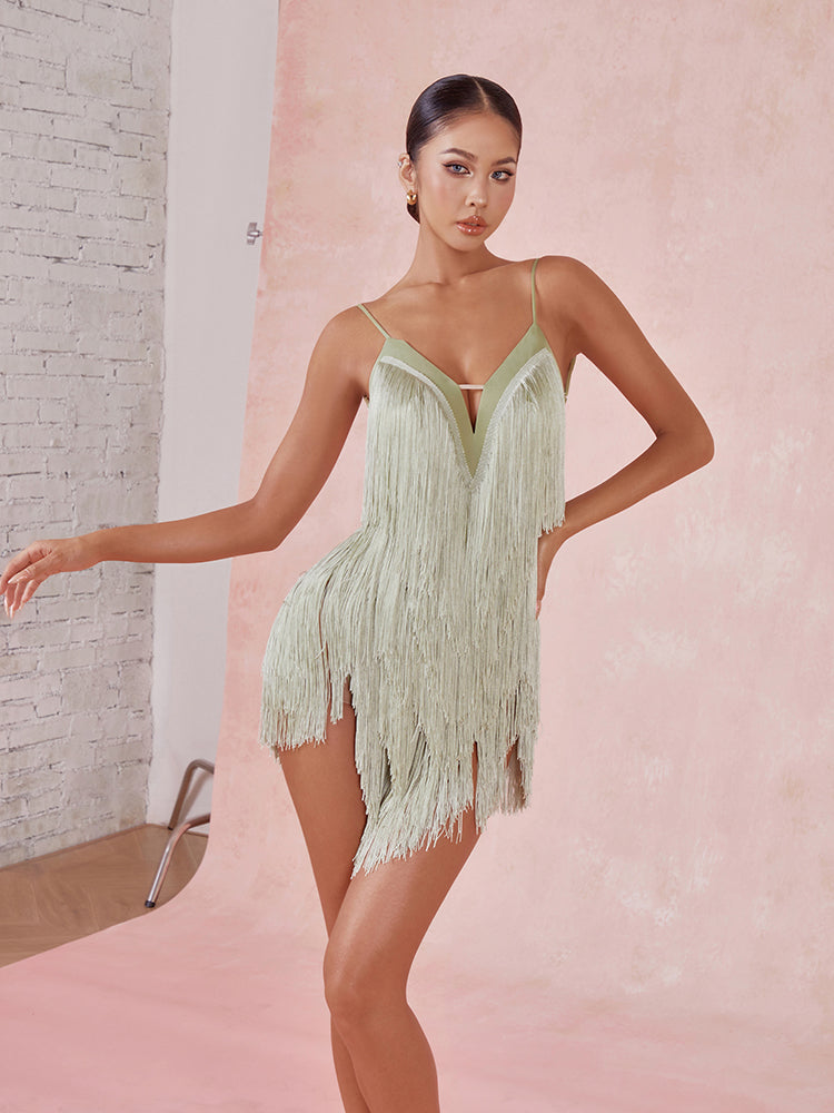 Oasis Fringe Dress #2420