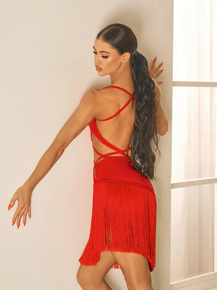 Viva Fringe Dress #25021