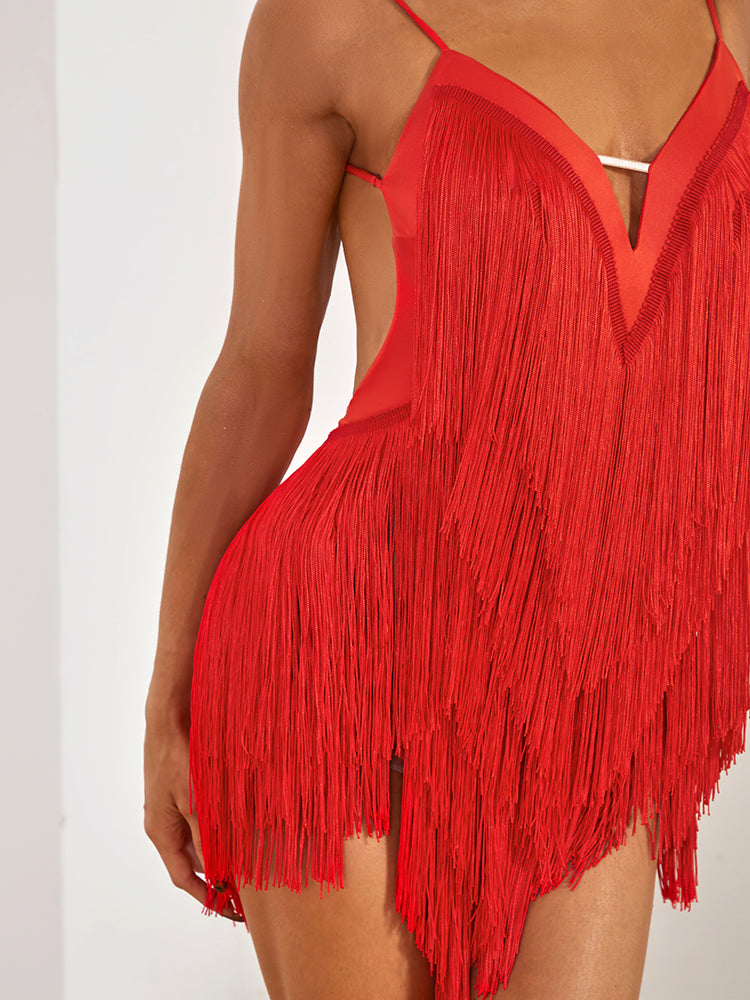 Oasis Fringe Dress #2420