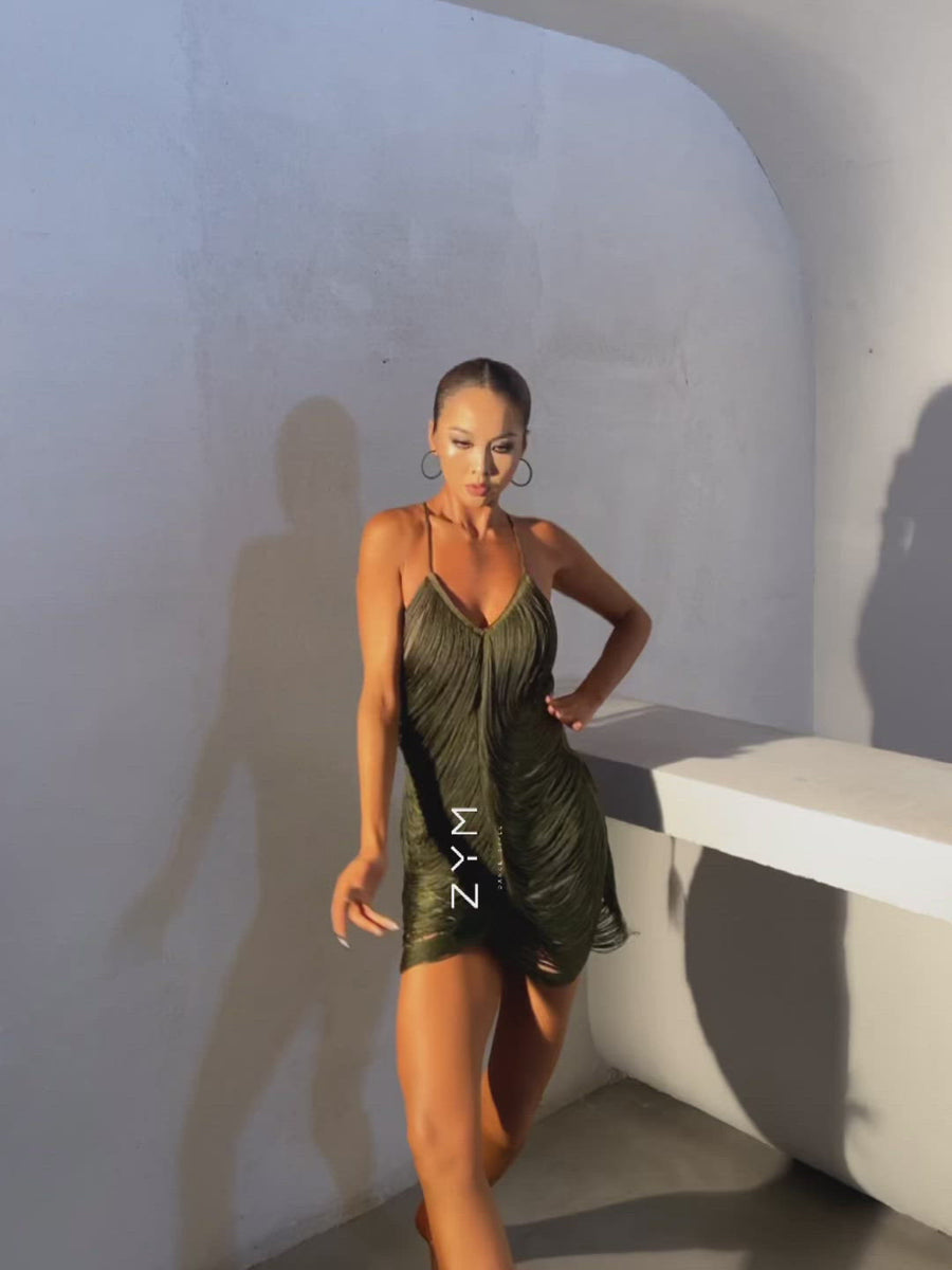 Muse Fringe Dress #2202