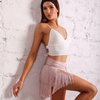Back X Crop Top #1784W
